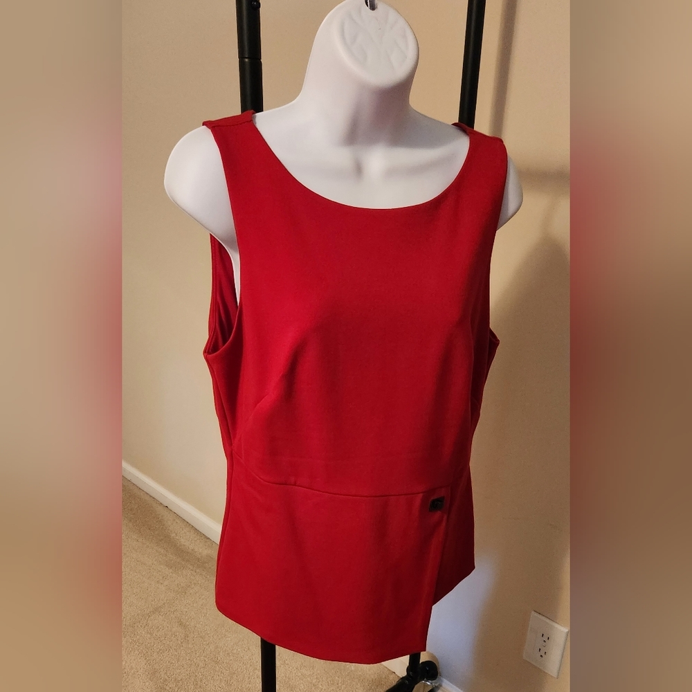 White House  Black Market pantsuit  in red
